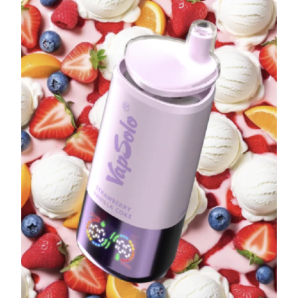 VapSolo Triple 30000 - Blueberry Raspberry & Strawberry Vanilla Coke & Lemon Lime 5%